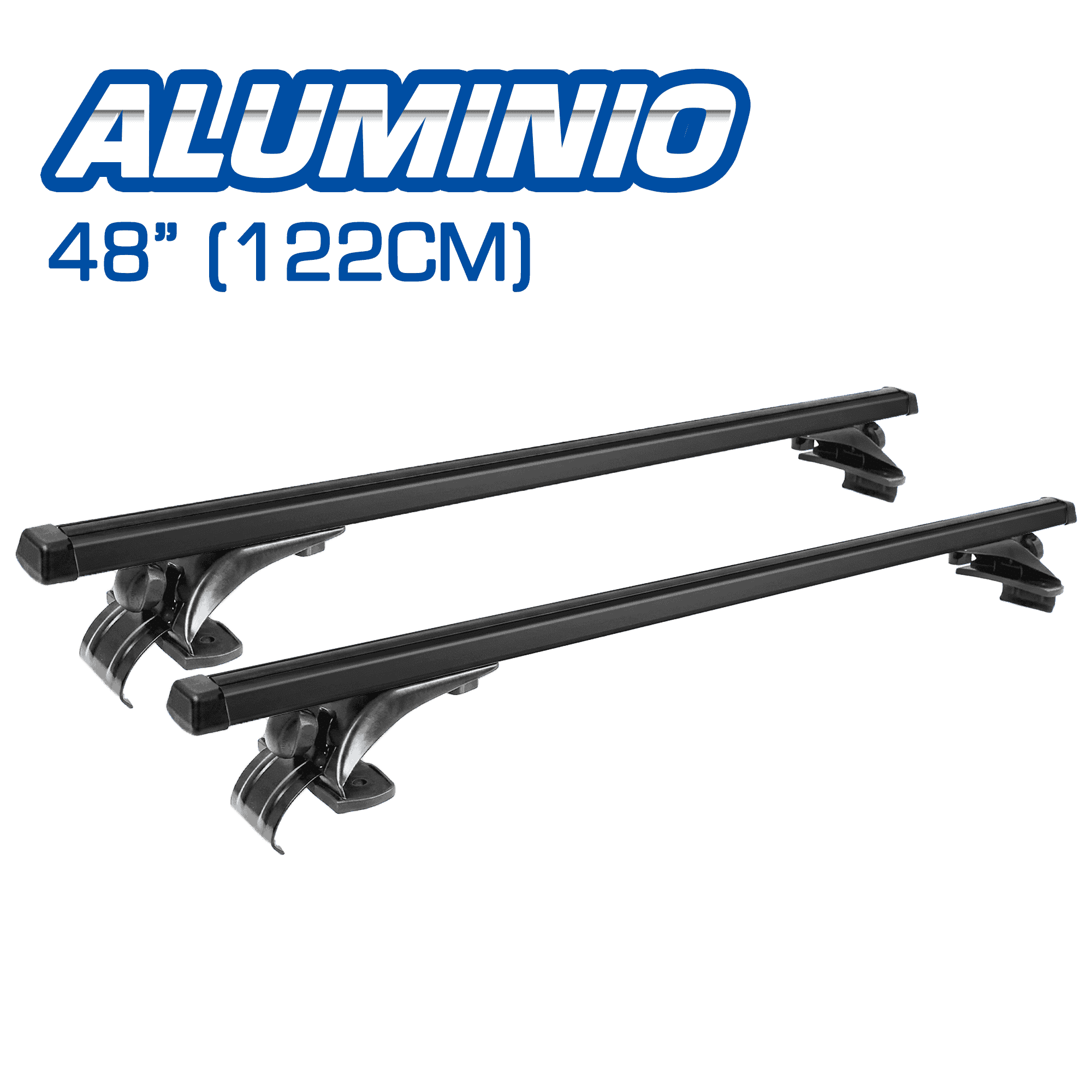 CROSS BAR ALUMINIO 48" NEGRO